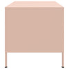 Pinkki sohvapöytä Stanoiu 68x50x50,5cm (kylmävalssattu teräs)