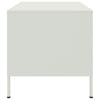 Valkoinen sohvapöytä Stanoiu 68x50x50,5cm (kylmävalssattu teräs)