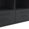 TV-taso musta 100,5x39x50,5 cm kylmävalssattu teräs