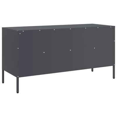 TV-taso antrasiitti 100,5x39x50,5 cm kylmävalssattu teräs
