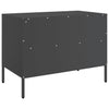 TV-taso musta 68x39x50,5 cm kylmävalssattu teräs