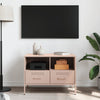 TV-taso pinkki 68x39x50,5 cm kylmävalssattu teräs