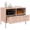 TV-taso pinkki 68x39x50,5 cm kylmävalssattu teräs