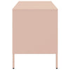 TV-tasot 2 kpl pinkki 68x39x50,5 cm kylmävalssattu teräs