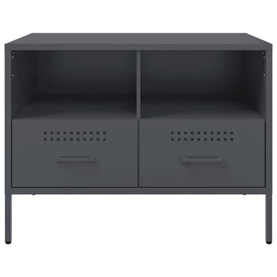 TV-taso antrasiitti 68x39x50,5 cm kylmävalssattu teräs
