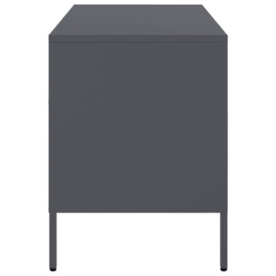 TV-taso antrasiitti 68x39x50,5 cm kylmävalssattu teräs