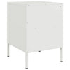 Valkoinen yöpöytä Winnie 36x39x50,5cm (kylmävalssattu teräs)
