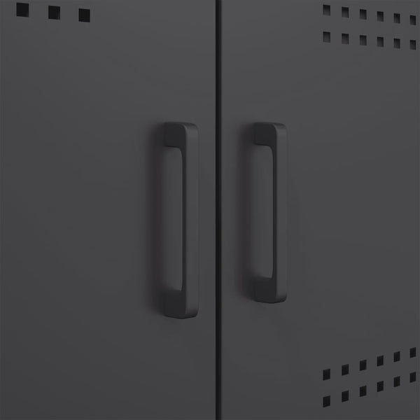 Musta senkki Melti 100,5x39x79cm (kylmävalssattu teräs)