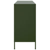 Oliivinvihreä senkki Melti 100,5x39x79cm (kylmävalssattu teräs)