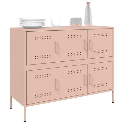 Senkki pinkki 100,5x39x79 cm kylmävalssattu teräs