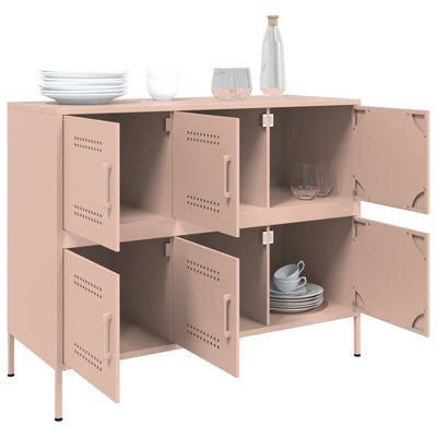 Senkki pinkki 100,5x39x79 cm kylmävalssattu teräs
