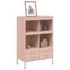 Kaappi pinkki 68x39x101,5 cm kylmävalssattu teräs