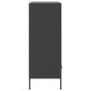Kaappi musta 68x39x101,5 cm kylmävalssattu teräs
