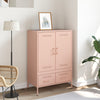 Kaappi pinkki 68x39x101,5 cm kylmävalssattu teräs