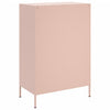 Kaappi pinkki 68x39x101,5 cm kylmävalssattu teräs