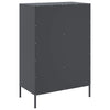 Antrasiitti kaappi Iusni 68x39x101,5cm (kylmävalssattu teräs)
