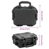 Kannettava Flight Case Musta 30x24,5x12,5 cm PP