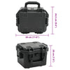 Kannettava Flight Case Musta 30x24,5x20 cm PP