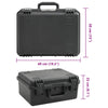 Kannettava Flight Case Musta 49x38x23 cm PP