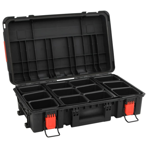 Kannettava Flight Case Musta 56,5x34x16 cm PP
