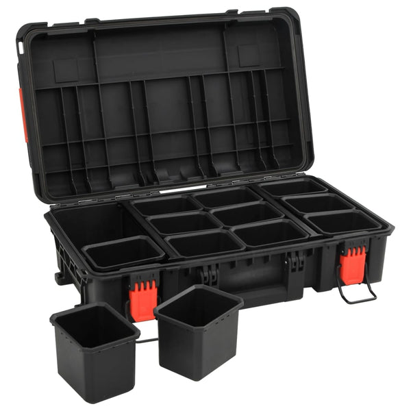 Kannettava Flight Case Musta 56,5x34x16 cm PP
