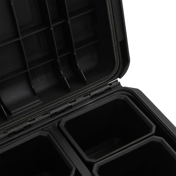 Kannettava Flight Case Musta 56,5x34x16 cm PP