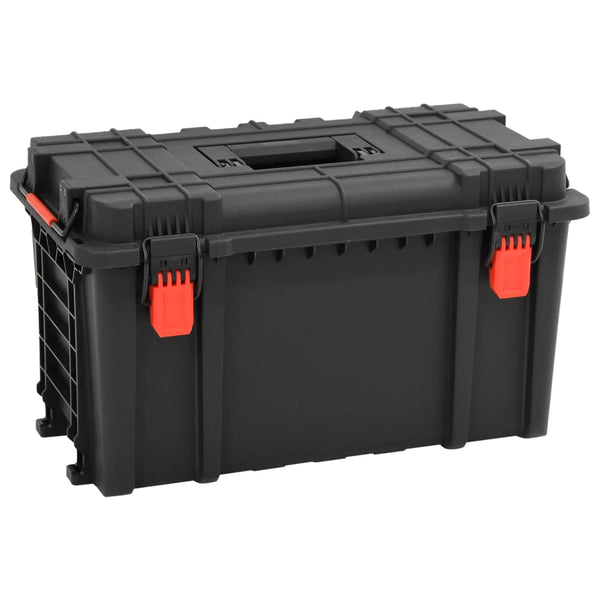 Kannettava Flight Case Musta 57x35x32,5 cm PP