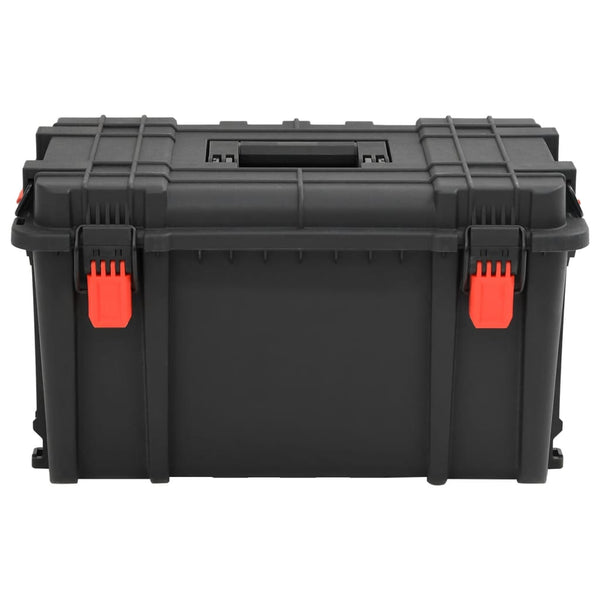 Kannettava Flight Case Musta 57x35x32,5 cm PP