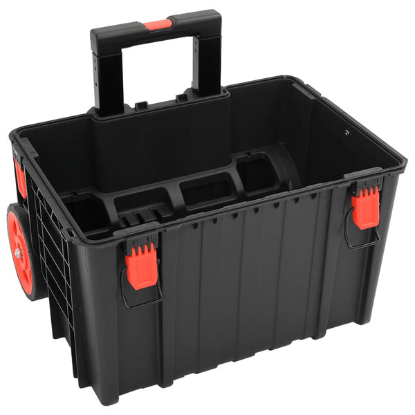 Kannettava Flight Case Musta 56,5x45,5x48 cm PP
