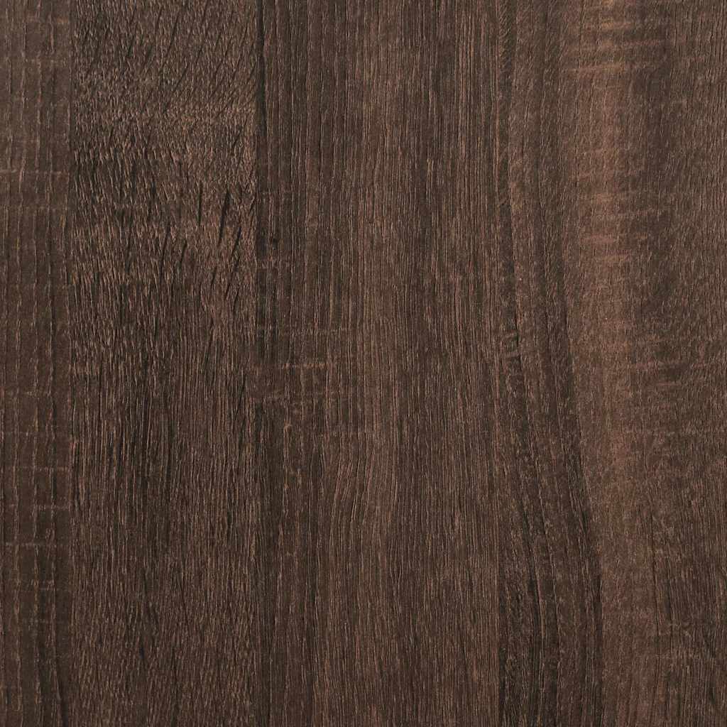 Ruskea sängynrunko Natu 90x200cm (puinen ja metalli)