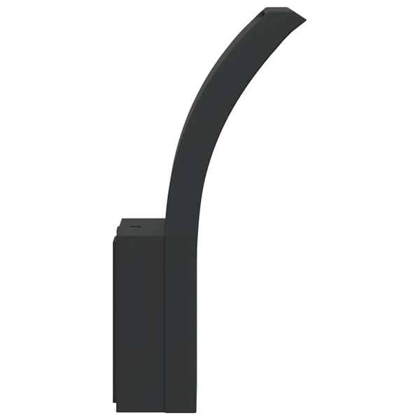 Musta led ulkoseinävalot Salvstia (2 kpl valualumiini)