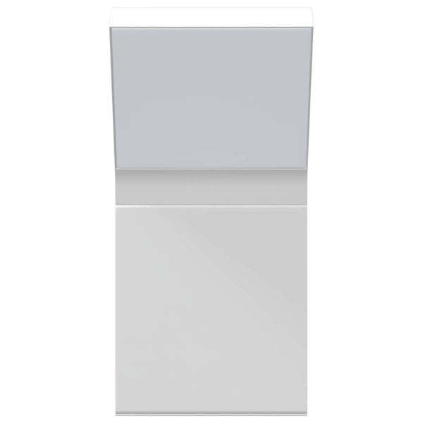 Valkoinen led ulkoseinävalot Cati (2 kpl valualumiini)