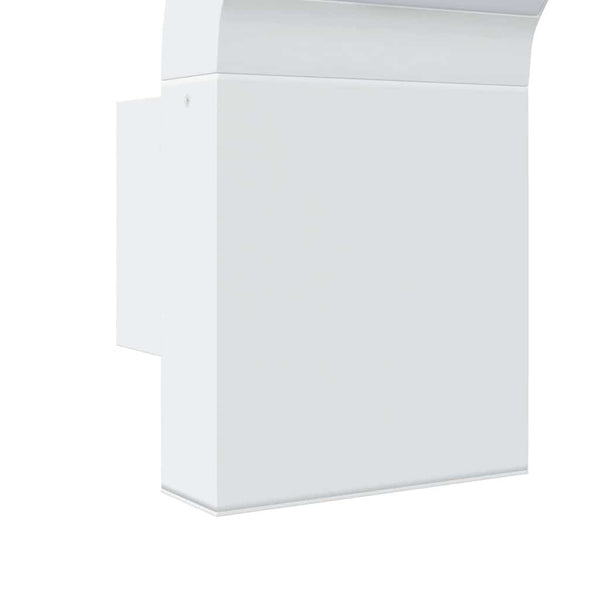 Valkoinen led ulkoseinävalot Cati (2 kpl valualumiini)