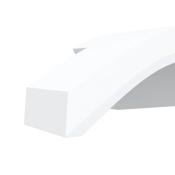 Valkoinen led ulkoseinävalot Arminta (2 kpl valualumiini)