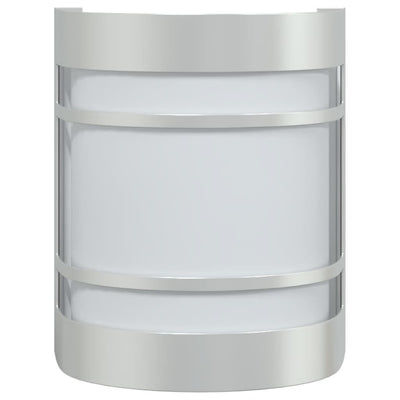 Hopea ulkoseinävalot Iacobita (2 kpl ruostumaton teräs)