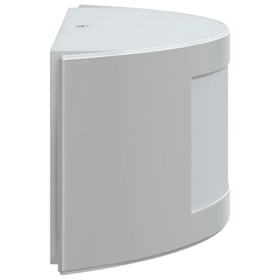 Hopea ulkoseinävalot Monoca (2 kpl ruostumaton teräs)