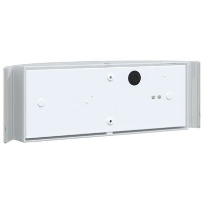 Hopea ulkoseinävalot Monoca (2 kpl ruostumaton teräs)