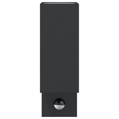 Ulkoseinävalot sensoreilla 2 kpl musta valualumiini