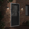Musta ulkoseinävalo Istimia (valualumiini)