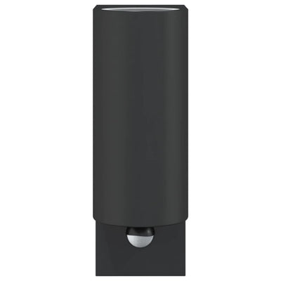Ulkoseinävalot sensoreilla 2 kpl musta valualumiini