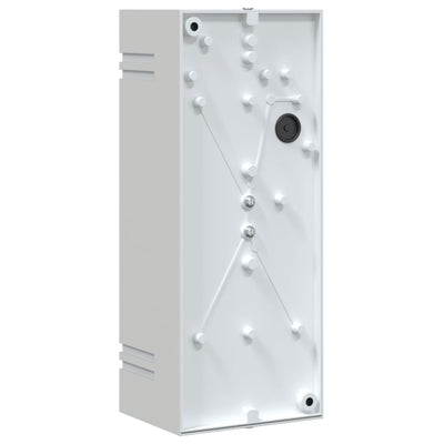 Hopea ulkoseinävalot Alani (2 kpl ruostumaton teräs)