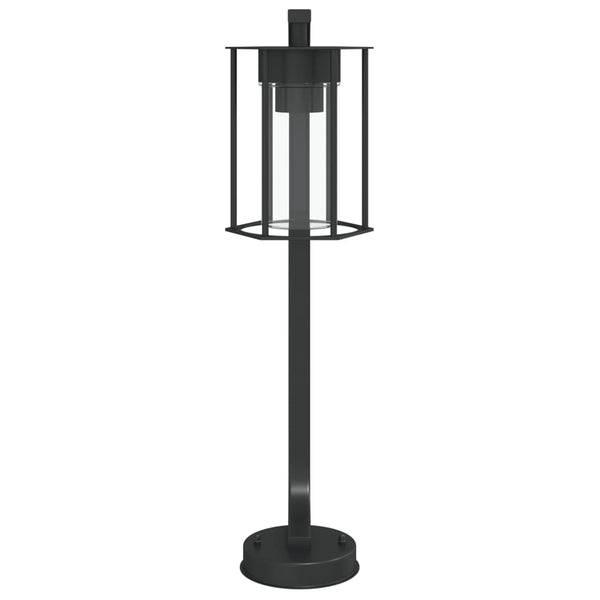 Musta pylväsvalaisimet Dalma 60cm (3 kpl ruostumaton teräs)