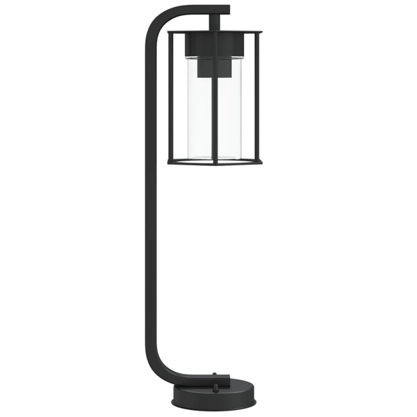Musta pylväsvalaisimet Dalma 60cm (3 kpl ruostumaton teräs)