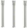 Hopea pylväsvalaisimet liiketunnistimella Sila 110cm (3 kpl, teräs)