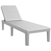 Aurinkotuoli harmaa 159x57x83,5 cm polypropeeni