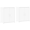 Senkit 2 kpl valkoinen 60x31x70 cm tekninen puu