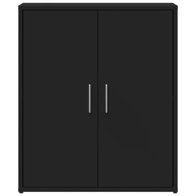 Senkit 2 kpl musta 60x31x70 cm tekninen puu