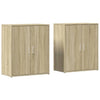 Senkit 2 kpl Sonoma-tammi 60x31x70 cm tekninen puu