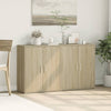 Senkit 2 kpl Sonoma-tammi 60x31x70 cm tekninen puu