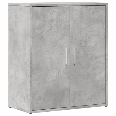Senkit 2 kpl betoninharmaa 60x31x70 cm tekninen puu